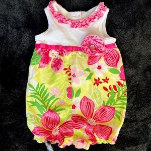 🌺 Girls Floral Romper One Piece 🌺